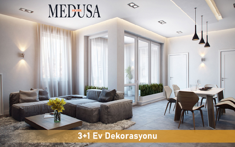 3+1 Ev Dekorasyonu