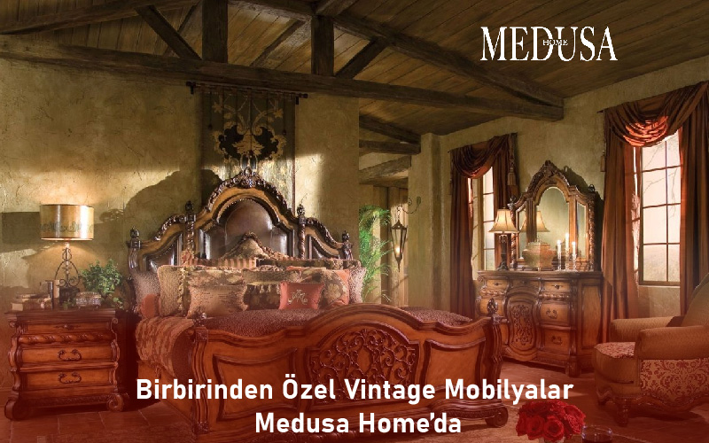 Birbirinden Özel Vintage Mobilyalar Medusa Home’da