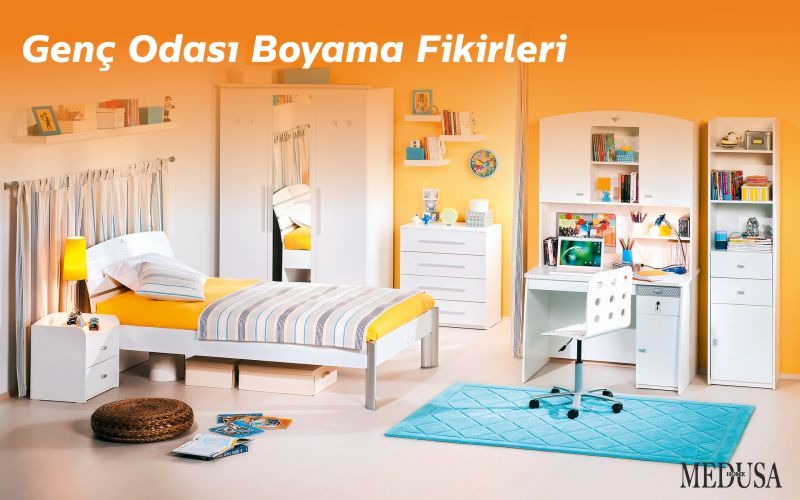 Genç Odası Boyama Fikirleri