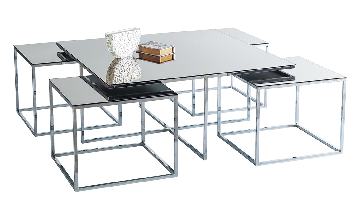 Medusa Home Mobilya - Açelya Silver Orta Sehpa