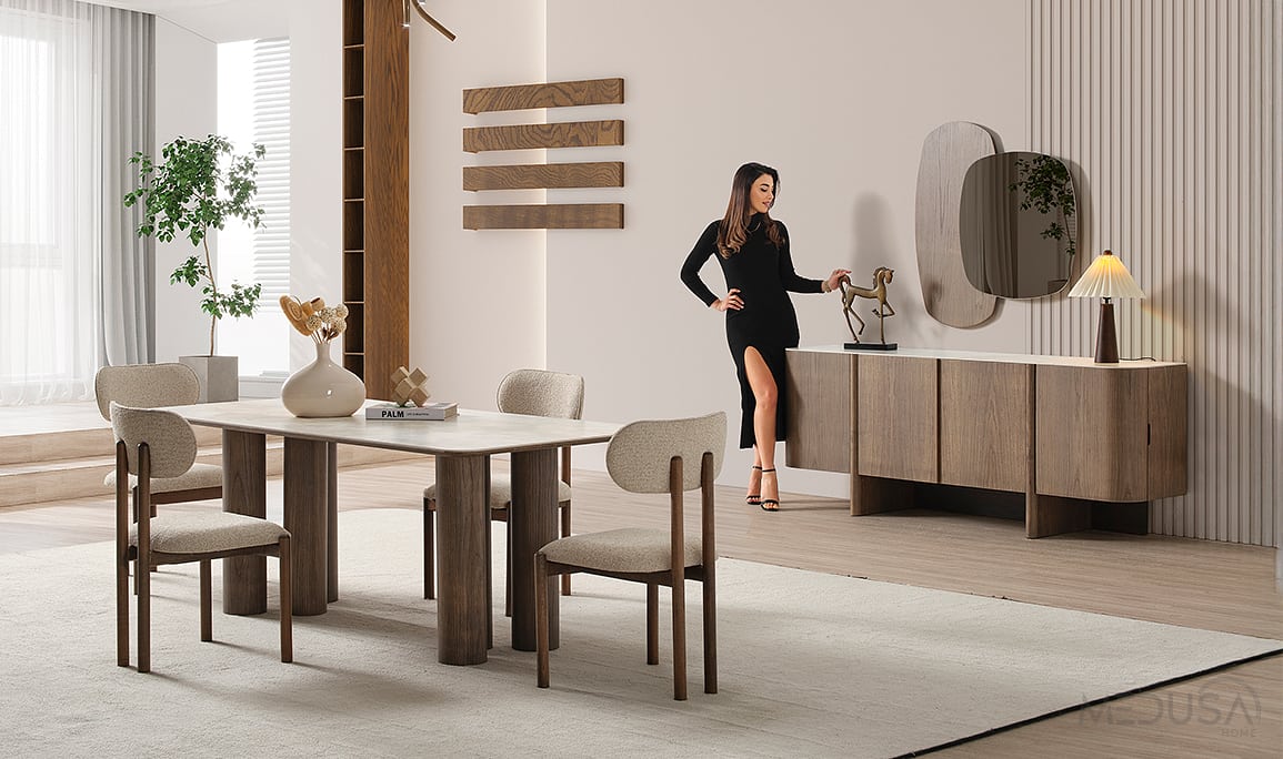 Medusa Home Mobilya - Ahuse Olimpo Yemek Odası