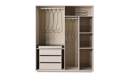 Medusa Home Mobilya - Akra 4 Kapılı Gardırop