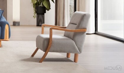 Medusa Home - Alaçam Wood Berjer