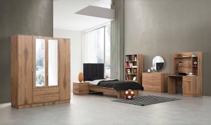 Medusa Home - Alfa Ceviz Genç Odası