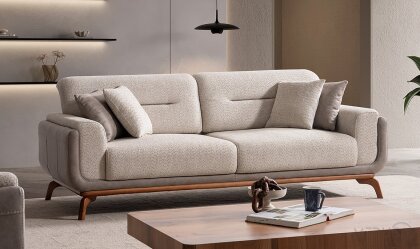 Medusa Home - Alvera Üçlü Koltuk