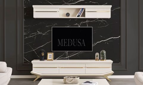 Medusa Home Mobilya - Angel Gold Tv Ünitesi - Modern Tv Üniteleri