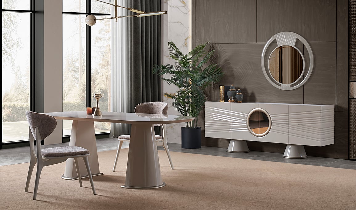 Medusa Home Mobilya - Argento Yemek Odası