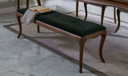 Medusa Home - Art Walnut Bench