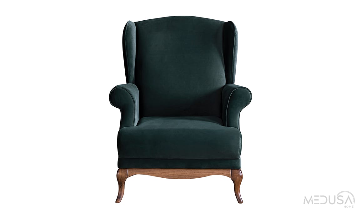 Medusa Home Mobilya - Art Walnut Berjer