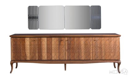 Medusa Home - Art Walnut Konsol