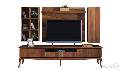Medusa Home - Art Walnut Tv Ünitesi