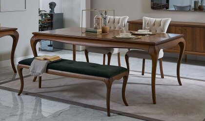 Medusa Home - Art Walnut Yemek Masası
