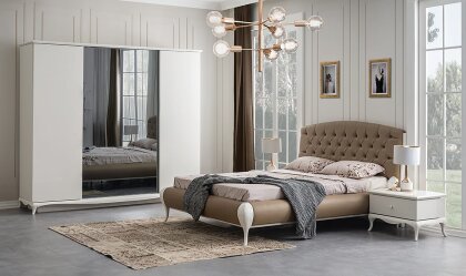 Medusa Home - Art White Yatak Odası