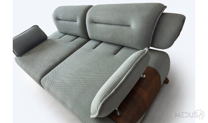 Medusa Home Mobilya - Artemis Yeşil Üçlü Koltuk