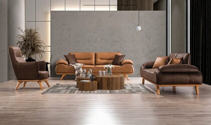 Medusa Home - Arvos Nubuk Koltuk Takımı