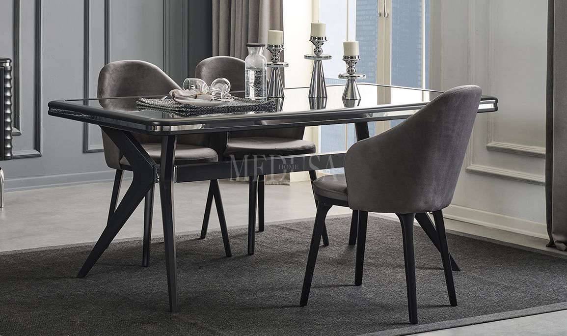 Medusa Home Mobilya - Asel Antrasit Düğün Paketi