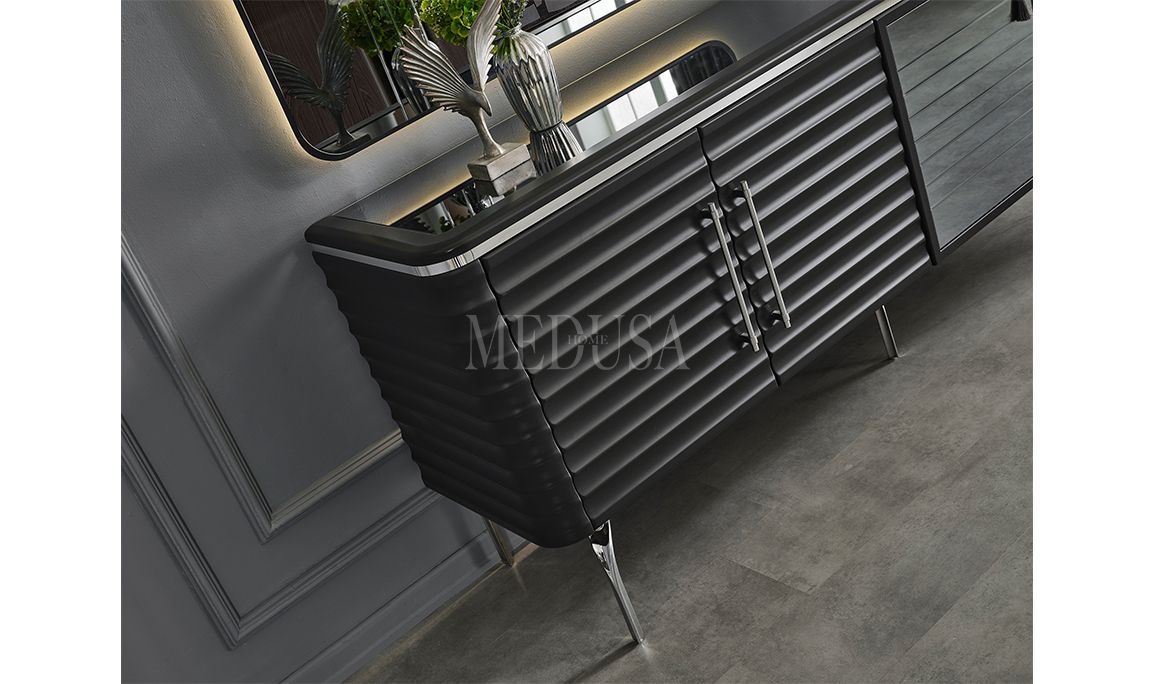 Medusa Home Mobilya - Asel Antrasit Düğün Paketi
