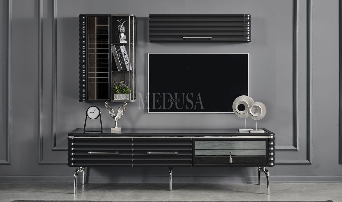 Medusa Home Mobilya - Asel Antrasit Düğün Paketi