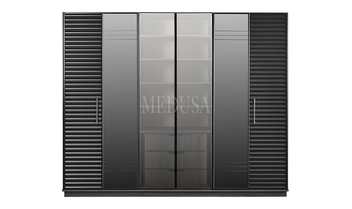 Medusa Home Mobilya - Asel Antrasit Gardırop