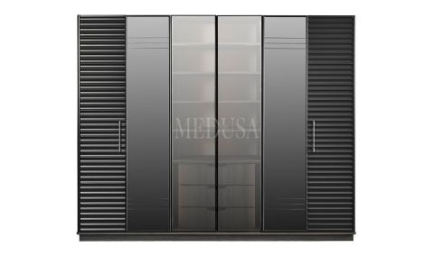 Medusa Home - Asel Antrasit Gardırop