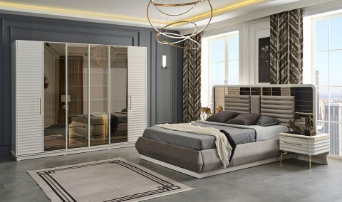 Medusa Home - Asel Beyaz Yatak Odası
