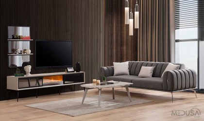 Medusa Home Mobilya - Asia Şömineli Tv Ünitesi