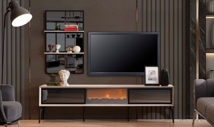 Medusa Home - Asia Şömineli Tv Ünitesi