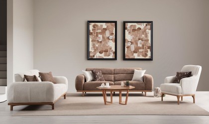 Medusa Home Mobilya - Aspen Koltuk Takımı - Yataklı Koltuk Takımları