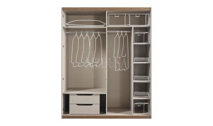 Medusa Home Mobilya - Assos 4 Kapılı Gardırop