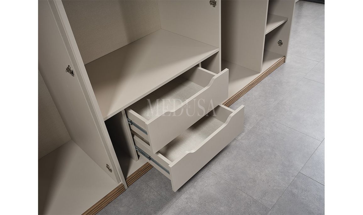Medusa Home Mobilya - Assos 4 Kapılı Gardırop