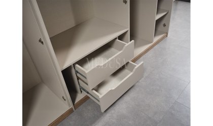 Medusa Home Mobilya - Assos 4 Kapılı Gardırop