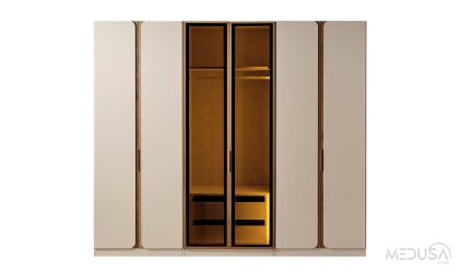 Medusa Home - Aule 6 Kapılı Gardırop