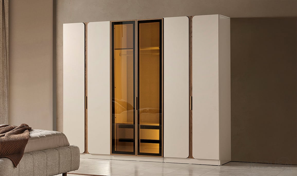 Medusa Home Mobilya - Aule 6 Kapılı Gardırop