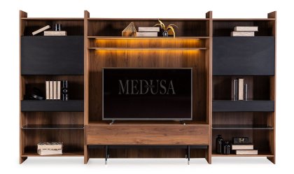 Medusa Home - Aureo Tv Ünitesi + Vitrin Set