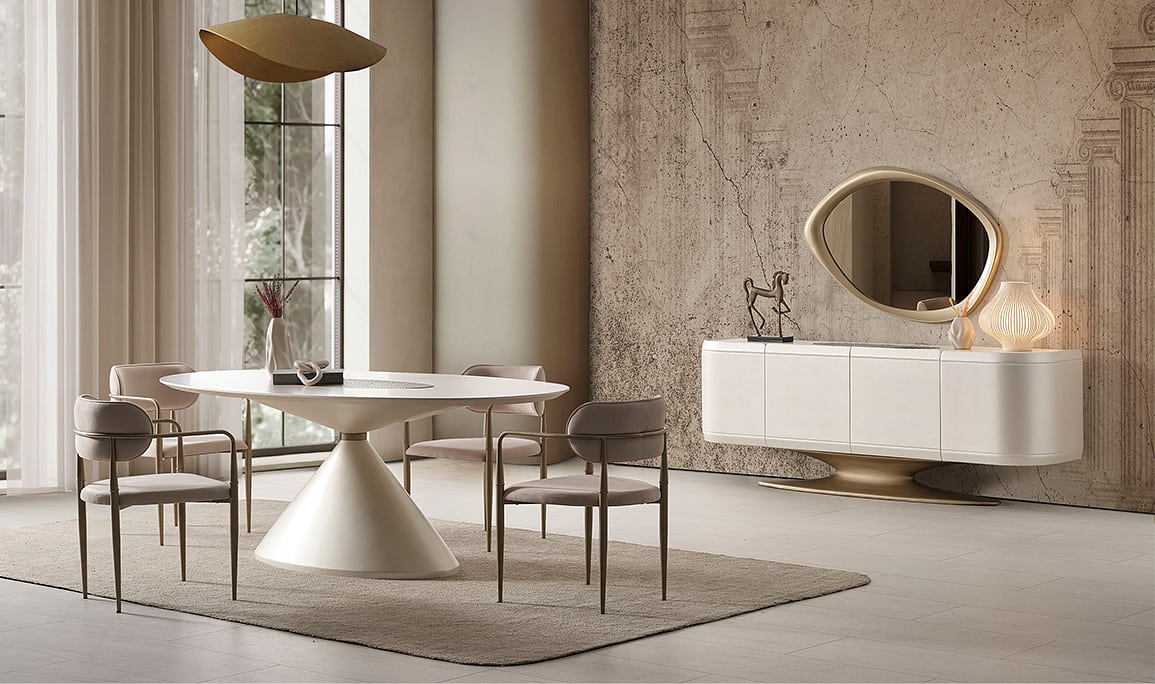 Medusa Home Mobilya - Auriel Pearl Yemek Odası