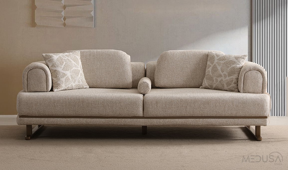 Medusa Home Mobilya - Bella Üçlü Koltuk
