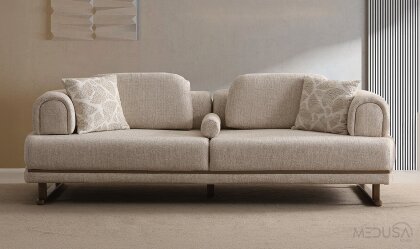 Medusa Home - Bella Üçlü Koltuk