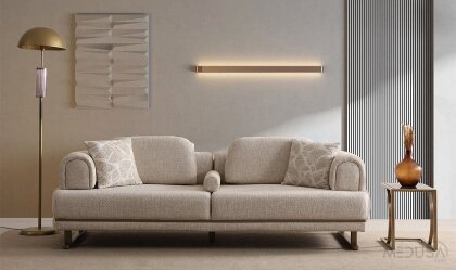 Medusa Home Mobilya - Bella Üçlü Koltuk
