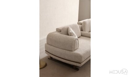 Medusa Home Mobilya - Bella Üçlü Koltuk