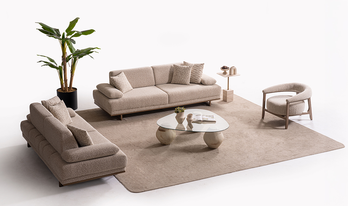 Medusa Home Mobilya - Berlin Koltuk Takımı - Modern Koltuk Takımları