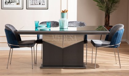 Medusa Home Mobilya - Biga Yemek Masası - Sabit Yemek Masaları