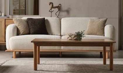 Medusa Home Mobilya - Bohem Ahşap Koltuk Takımı