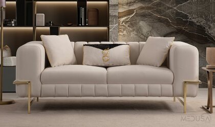 Medusa Home - Bond Luxury İkili Koltuk