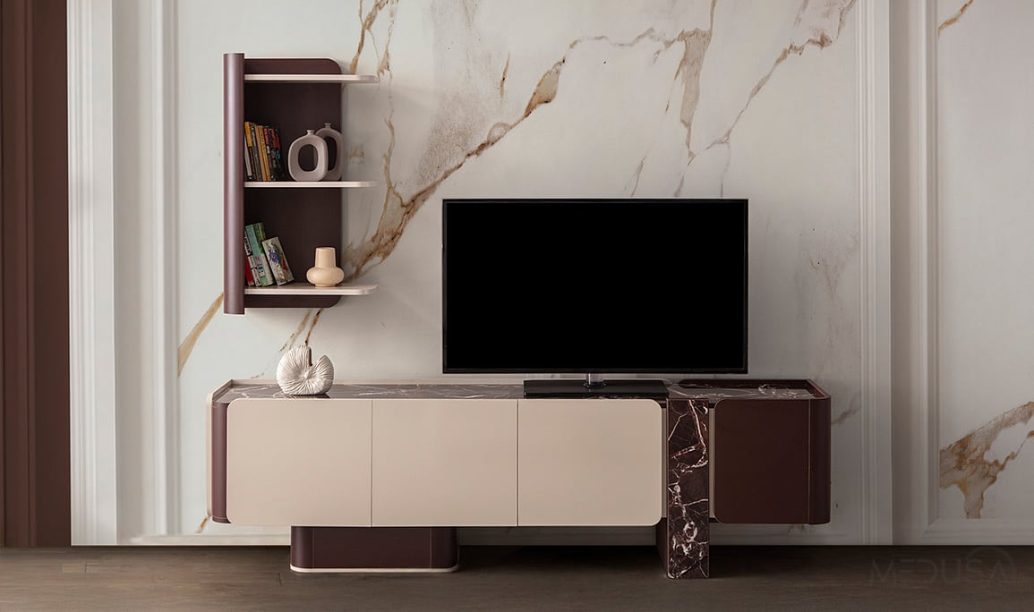 Medusa Home Mobilya - Bordolux Tv Ünitesi