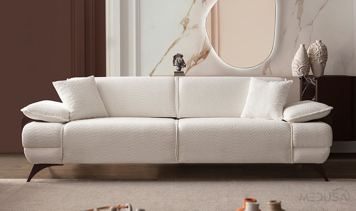 Medusa Home Mobilya - Bordolux Üçlü Koltuk