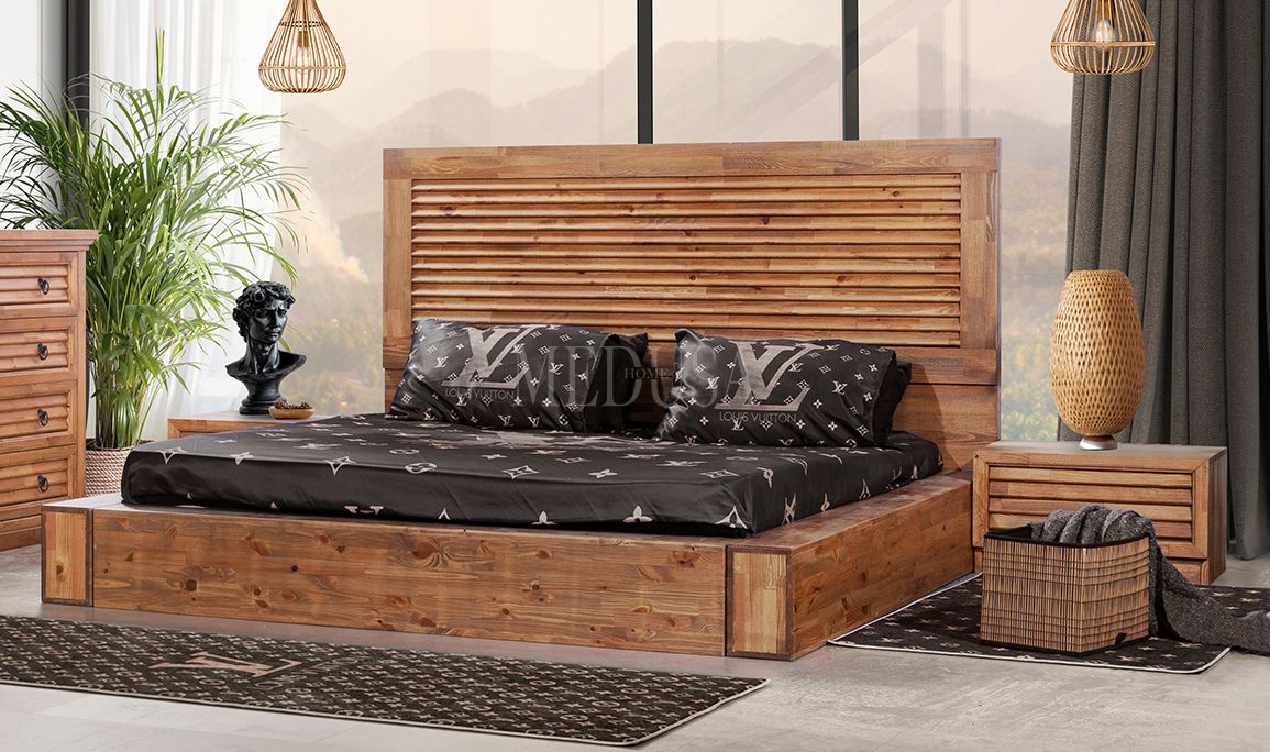 Medusa Home Mobilya - Borgia Ahşap Karyola
