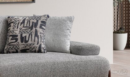 Medusa Home Mobilya - Branson Gri Üçlü Koltuk