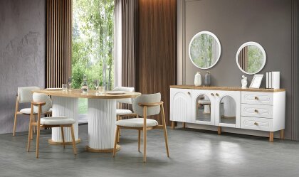 Medusa Home - Brisca Bohem Yemek Odası