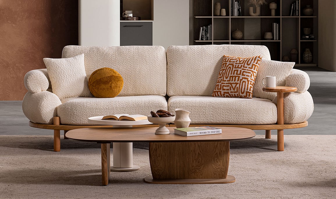 Medusa Home Mobilya - Bugatti Üçlü Koltuk
