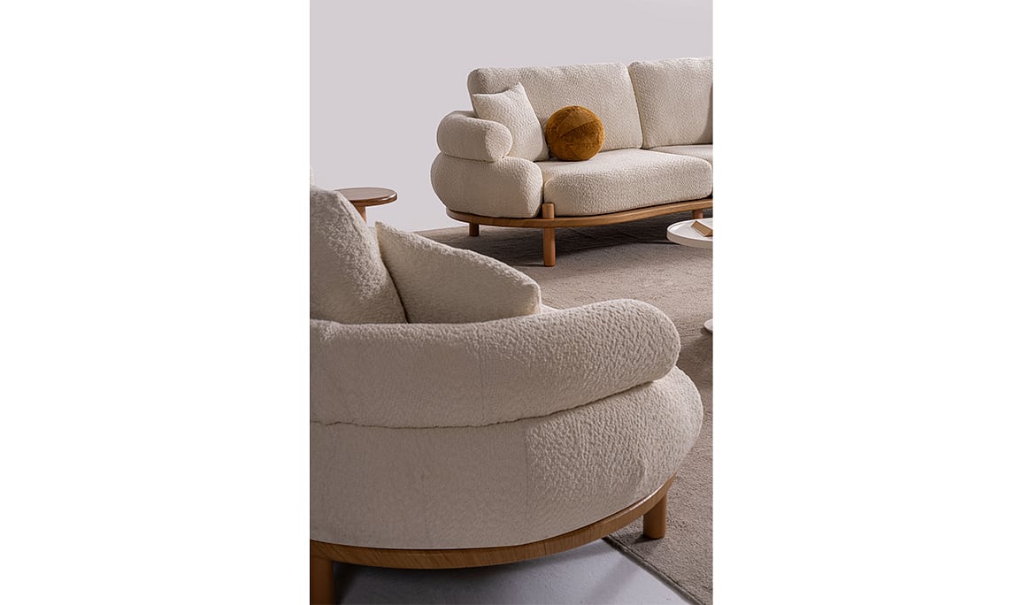 Medusa Home Mobilya - Bugatti Üçlü Koltuk